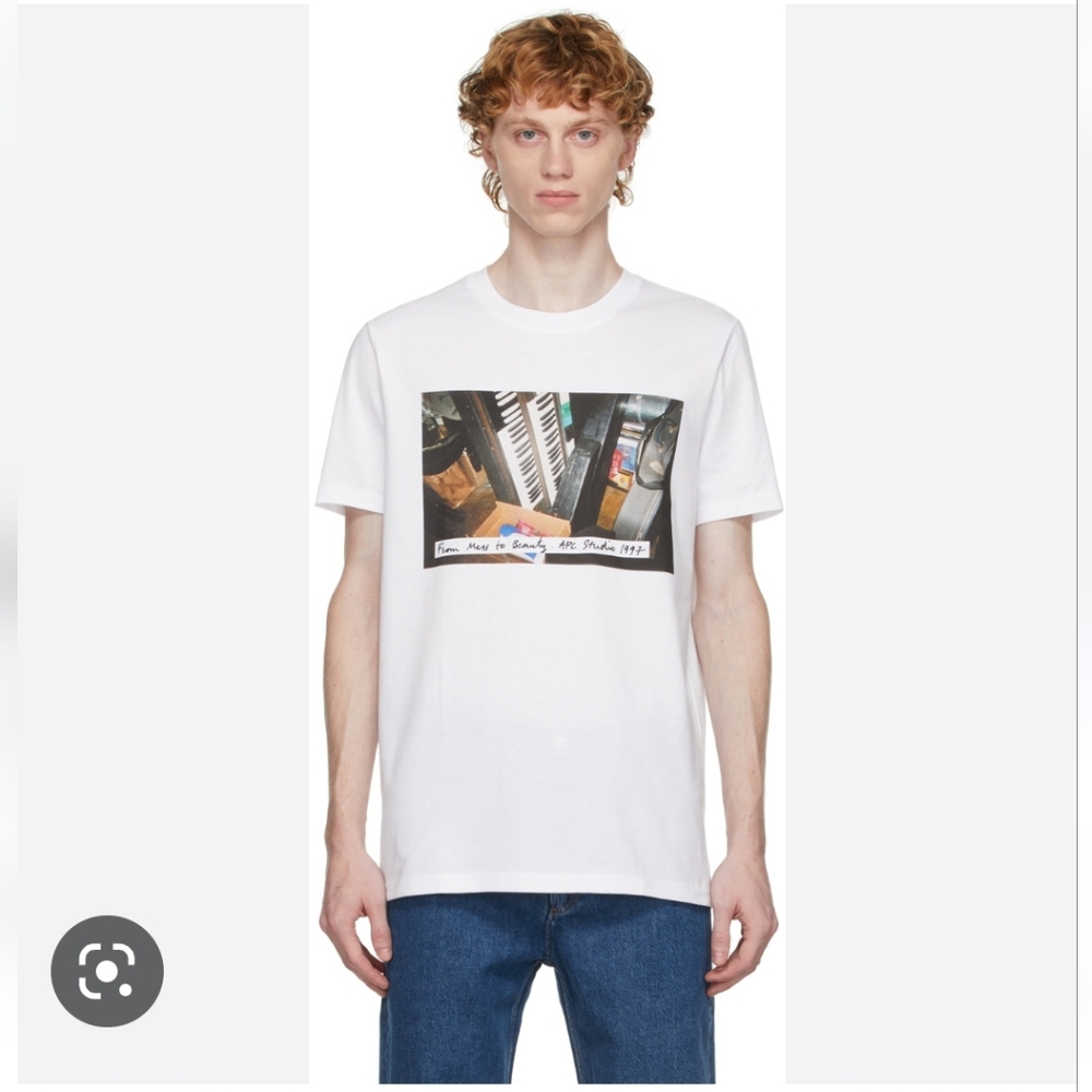 A.P.C. White Jacques T-Shirt size m?